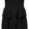 Jupe courte à taille haute Vmlinn