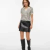 Jupe courte taille haute Vmnelly