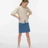 Jupe courte taille haute Vmnelly