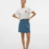 Jupe courte taille haute Vmpetra