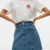 Jupe courte taille haute Vmpetra