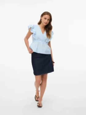 Jupe courte taille haute Vmsummer