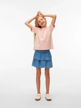Jupe courte taille mi-haute Vmida Short
