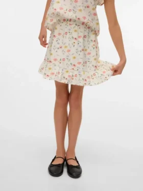 Jupe courte taille mi-haute Vmjosie Short