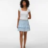 Jupe courte taille mi-haute Vmtrine