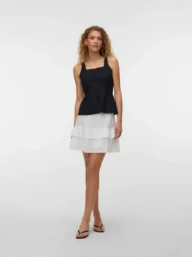 Jupe courte taille mi-haute Vmtrine
