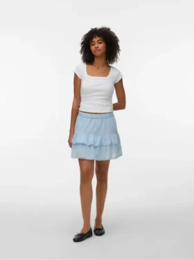 Jupe courte taille mi-haute Vmtrine