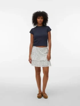 Jupe courte taille mi-haute Vmtrine
