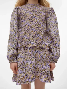 Jupe courte à taille normale Vmelsa