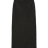 Jupe longue à fines rayures et taille mi-haute Vmtami