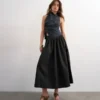 Jupe longue taille basse Tssally