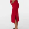 Jupe longue taille haute