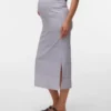 Jupe longue taille haute