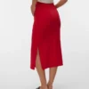 Jupe longue taille haute