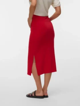 Jupe longue taille haute