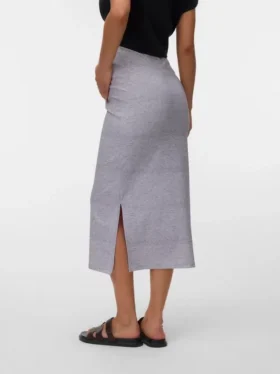 Jupe longue taille haute