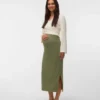 Jupe longue taille haute