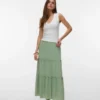 Jupe longue taille haute Awkeeley