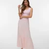 Jupe longue taille haute Awkeeley