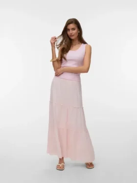 Jupe longue taille haute Awkeeley