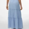 Jupe longue taille haute Awkeeley