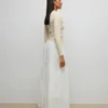 Jupe longue taille haute Awkeeley