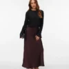 Jupe longue taille haute Snemily