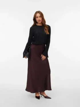 Jupe longue taille haute Snemily