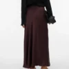 Jupe longue taille haute Snemily