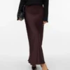 Jupe longue taille haute Snemily