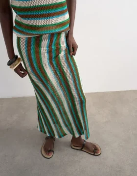 Jupe longue taille haute Tsingvild