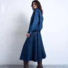 Jupe longue taille haute Tsleah
