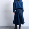 Jupe longue taille haute Tsleah