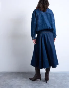Jupe longue taille haute Tsleah