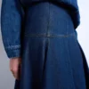 Jupe longue taille haute Tsleah