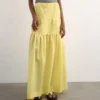 Jupe longue taille haute Tsmarya