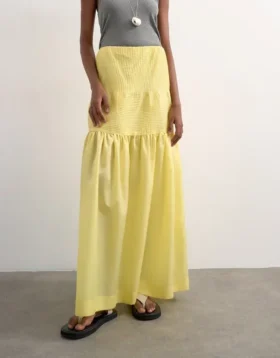 Jupe longue taille haute Tsmarya
