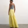 Jupe longue taille haute Tsmarya