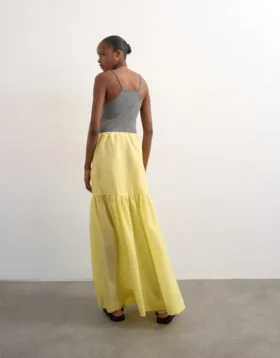 Jupe longue taille haute Tsmarya