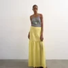 Jupe longue taille haute Tsmarya