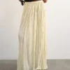 Jupe longue taille haute Tsthea