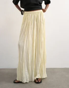 Jupe longue taille haute Tsthea
