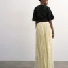 Jupe longue taille haute Tsthea