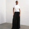 Jupe longue taille haute Tsthea