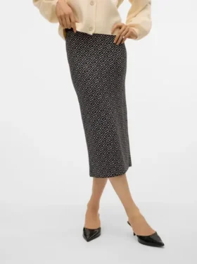 Jupe longue taille haute Vmaria