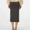 Jupe longue taille haute Vmaria
