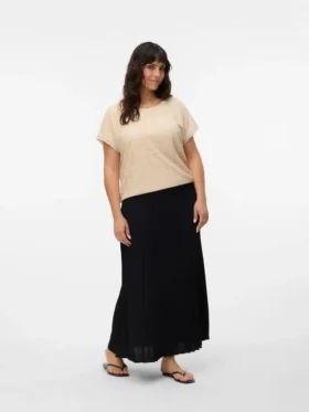 Jupe longue taille haute Vmcalva