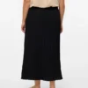 Jupe longue taille haute Vmcalva