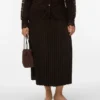 Jupe longue taille haute Vmcalva