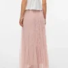 Jupe longue taille haute Vmcaralia